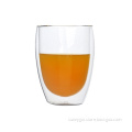 200ml heat resistant double wall glass tumbler